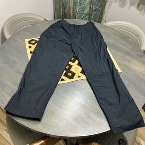 FJ DryJoys Tour Collection Golf Pants Adjustable Black size Medium EUC